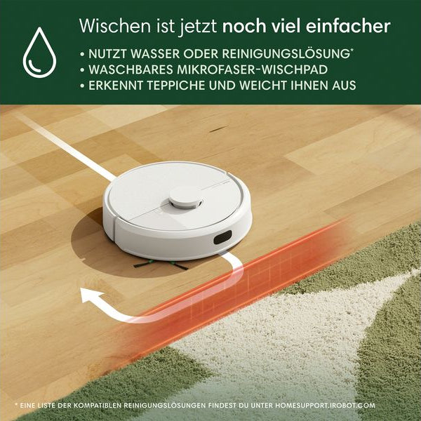 iRobot Saug- und Wischroboter Roomba 105 Combo + AutoEmpty Dock