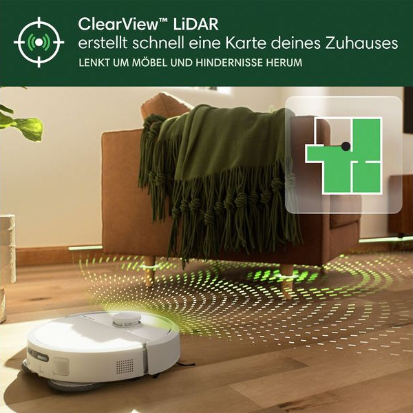 iRobot Saug- und Wischroboter Roomba Plus 405 Combo + AutoWash Dock