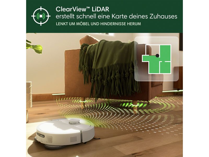 iRobot Saug- und Wischroboter Roomba Plus 405 Combo + AutoWash Dock