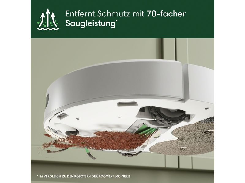 iRobot Saug- und Wischroboter Roomba Plus 405 Combo + AutoWash Dock
