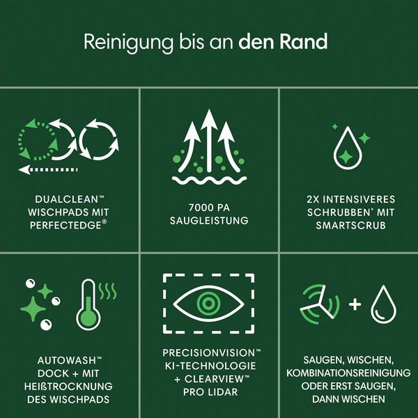 iRobot Saug- und Wischroboter Roomba Plus 505 Combo + AutoWash Dock