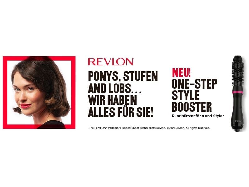 Revlon Warmluftbürste One-Step Style Booster