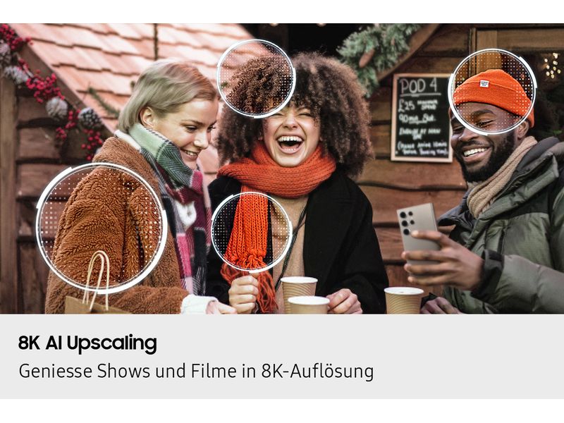 Samsung TV QE75QN900F 75'' QN900F Neo QLED 8K Mini LED AI TV, 2025