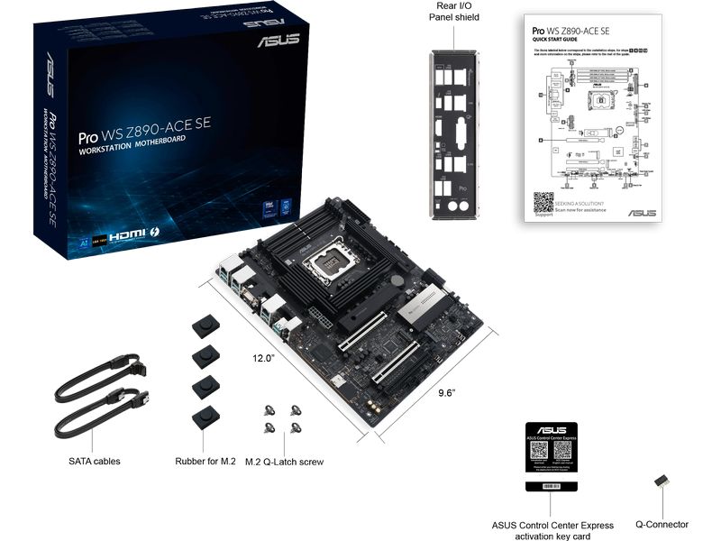 ASUS Mainboard Pro WS Z890-ACE SE