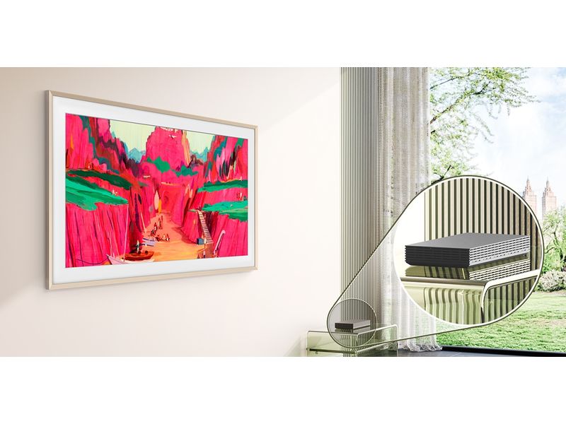 Samsung TV QE75LS03FW The Frame Pro 4K AI TV – LS03FW 75", 2025