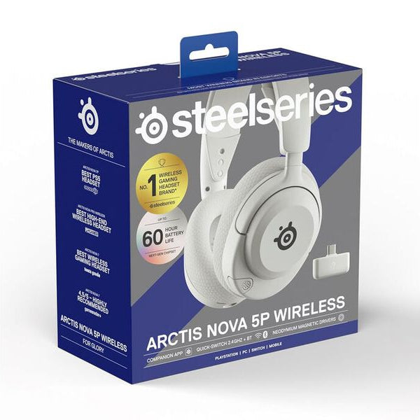 Steel Series Headset Arctis Nova 5P Wireless Weiss