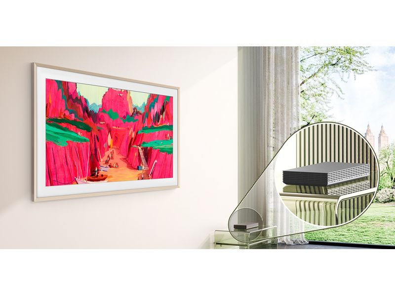 Samsung TV QE85LS03FW The Frame Pro 4K AI TV – LS03FW 85", 2025