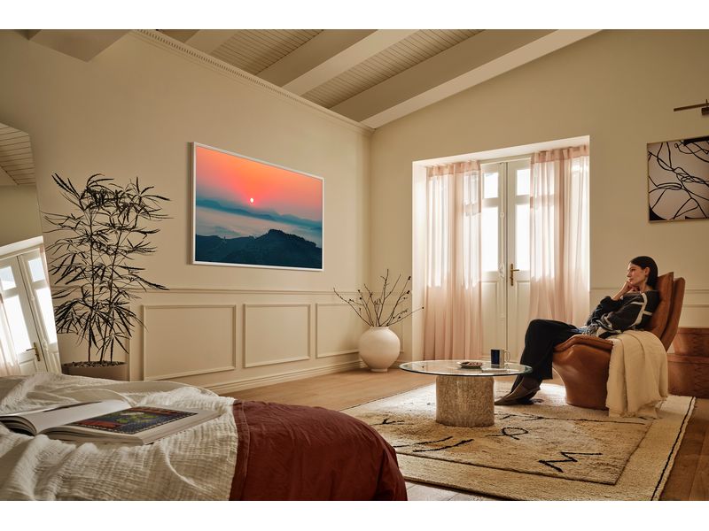 Samsung TV QE85LS03FW The Frame Pro 4K AI TV – LS03FW 85", 2025