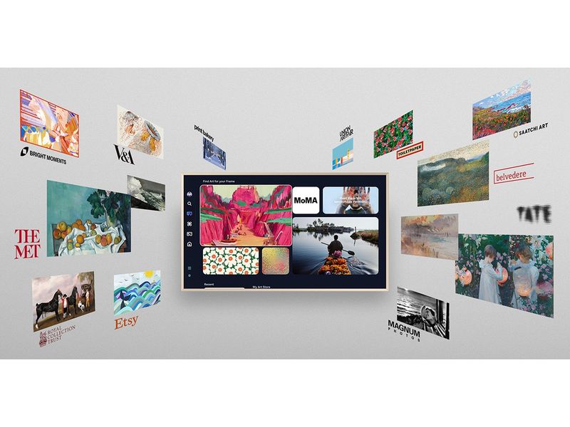 Samsung TV QE50LS03FA The Frame 4K AI TV – LS03F 50", 2025