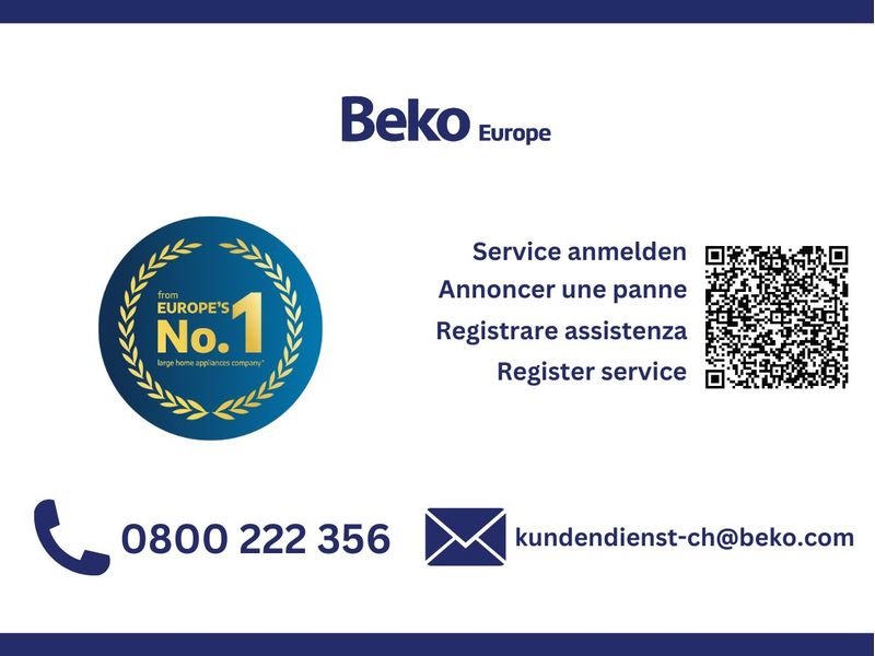 Beko Waschmaschine WM218 Links