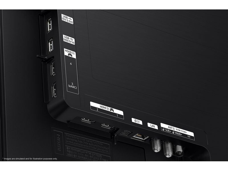 Samsung TV QE55S90F 55'' S90F OLED 4K AI TV, 2025