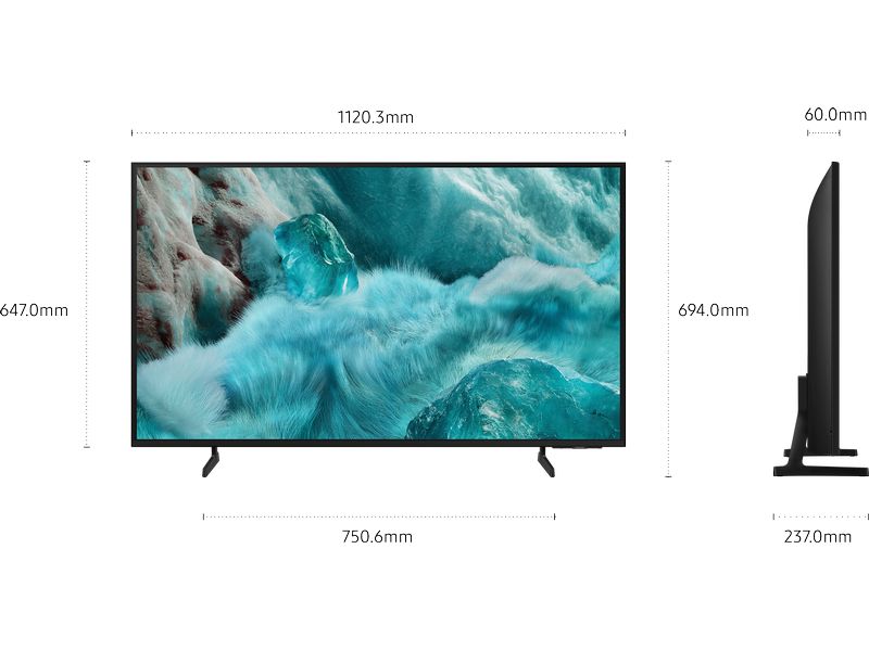 Samsung TV QE50Q7F 50'' Q7F QLED 4K AI TV, 2025