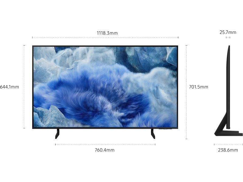 Samsung TV QE50Q8F 50'' Q8F QLED 4K AI TV, 2025