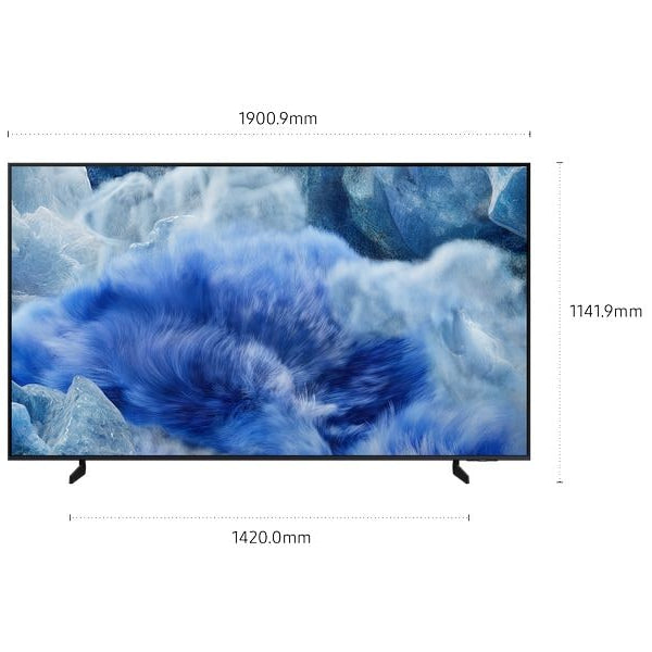 Samsung TV QE85Q8F 85'' Q8F QLED 4K AI TV, 2025