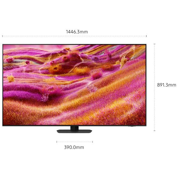 Samsung TV QE65QN90F 65'' QN90F Neo QLED 4K Mini LED AI TV, 2025