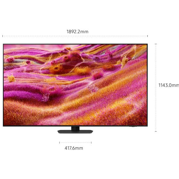 Samsung TV QE85QN90F 85'' QN90F Neo QLED 4K Mini LED AI TV, 2025