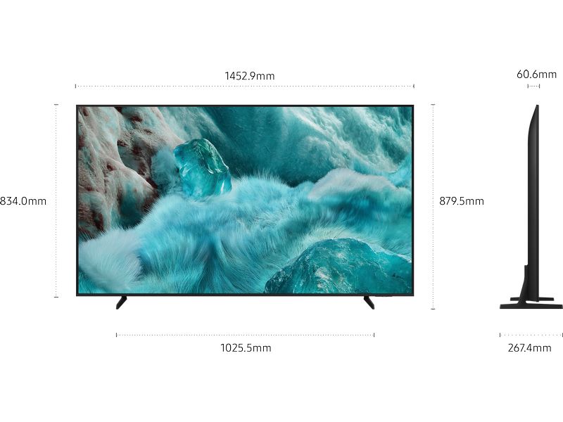 Samsung TV QE65Q7F 65'' Q7F QLED 4K AI TV, 2025