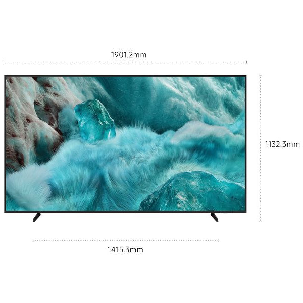 Samsung TV QE85Q7F 85'' Q7F QLED 4K AI TV, 2025