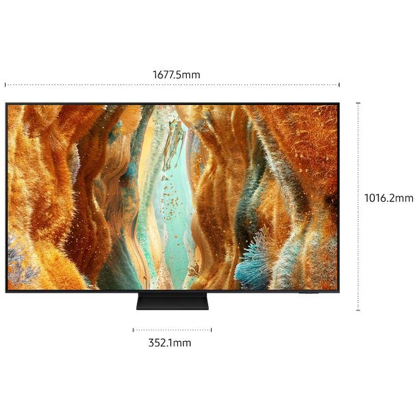 Samsung TV QE75QN70F 75'' QN70F Neo QLED 4K Mini LED AI TV, 2025