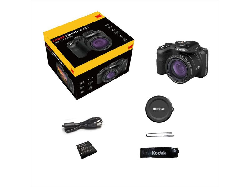 Kodak Fotokamera Pixpro AZ425 Schwarz