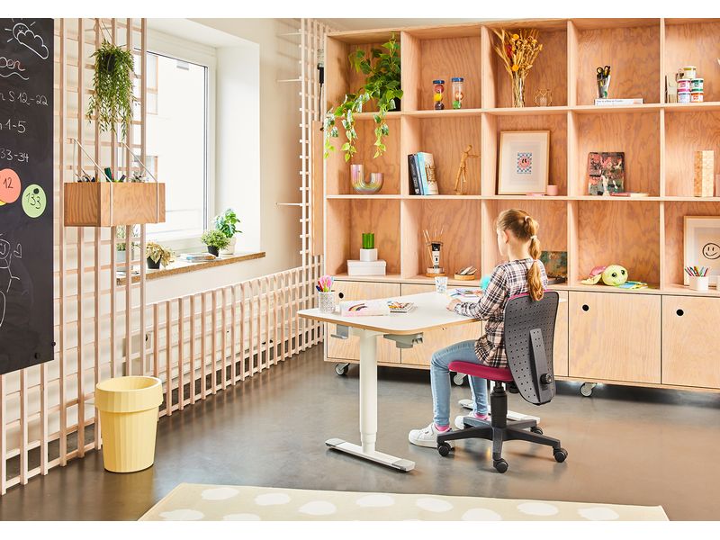 Topstar Kinder Bürostuhl High S'Cool, Rosa