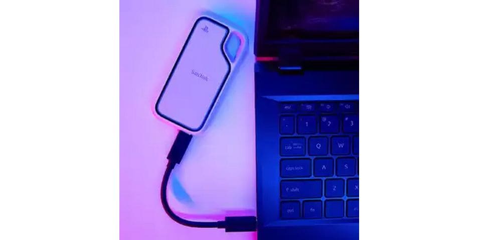 SanDisk Externe SSD Extreme Portable 1000 GB