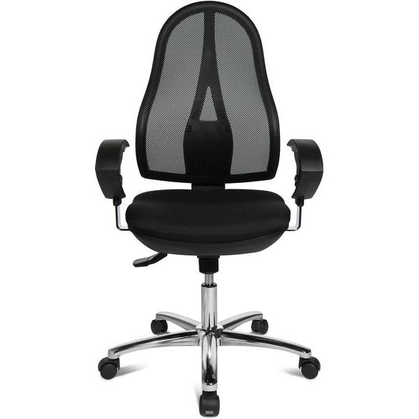 Topstar Bürostuhl Open Point Syncro Deluxe, Schwarz