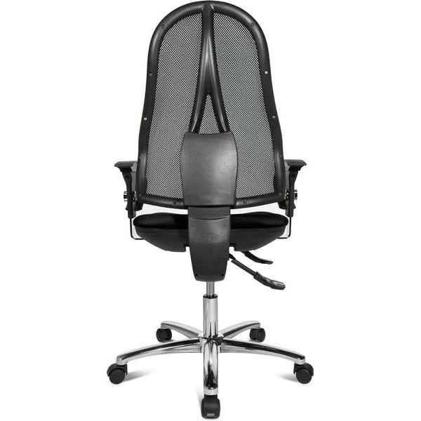 Topstar Bürostuhl Open Point Syncro Deluxe, Schwarz