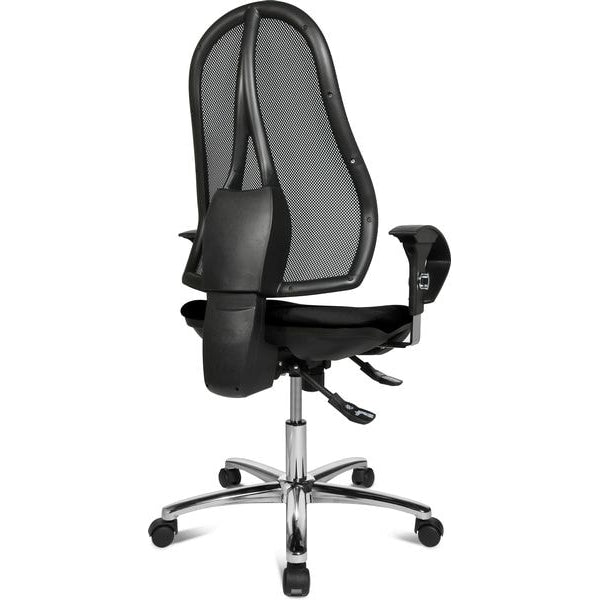 Topstar Bürostuhl Open Point Syncro Deluxe, Schwarz