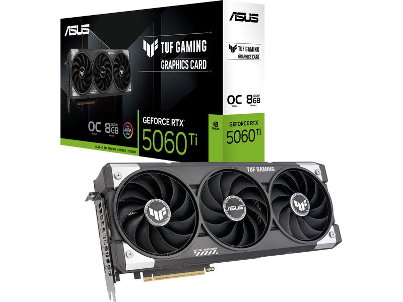 ASUS Grafikkarte TUF GeForce RTX 5060 TI 8 GB OC Edition
