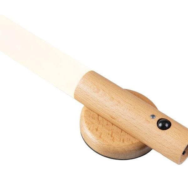 FTM Wandleuchte mit Lichtsensor, Hellbraun, 2 Stk.