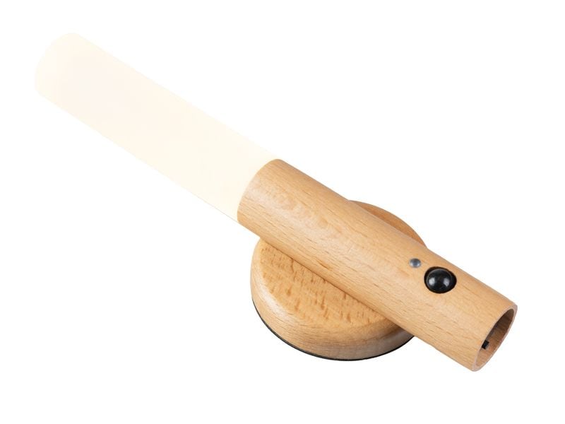 FTM Wandleuchte mit Lichtsensor, Hellbraun, 2 Stk.