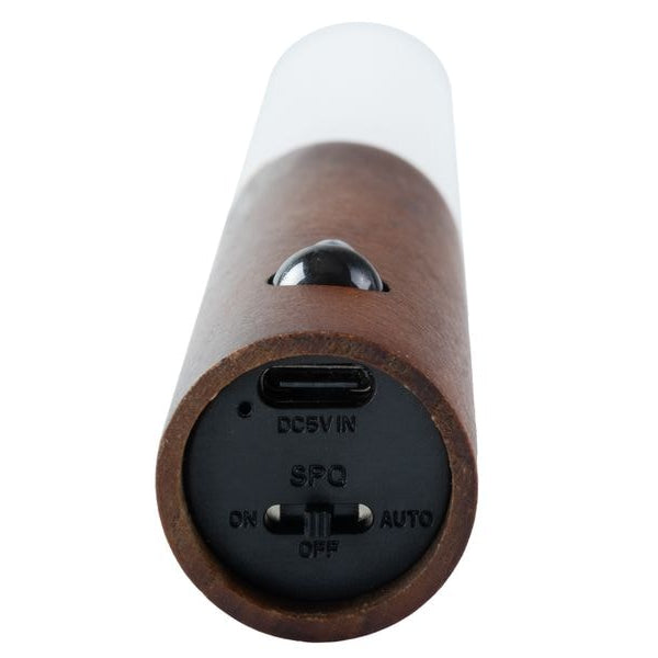 FTM Wandleuchte mit Lichtsensor, Dunkelbraun, 2 Stk.