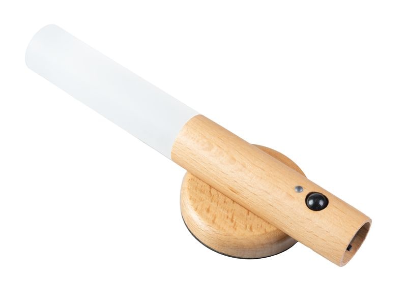 FTM Wandleuchte mit Lichtsensor, Hellbraun, 2 Stk.