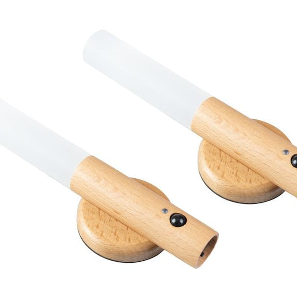 FTM Wandleuchte mit Lichtsensor, Hellbraun, 2 Stk.