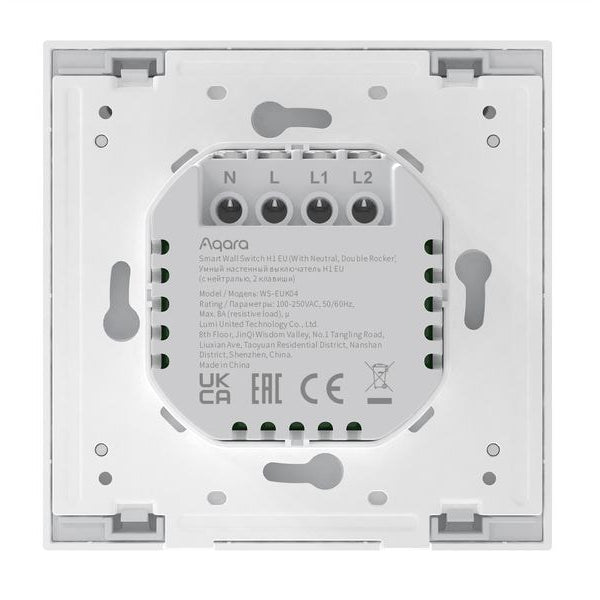 Aqara 2 x Wandschalter H1 Weiss