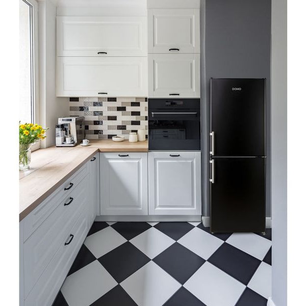 Domo Kühl-Gefrierkombination DO91306C Rechts/Wechselbar