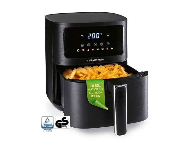 GOURMETmaxx Heissluft-Fritteuse AirGenius S 4.5 l