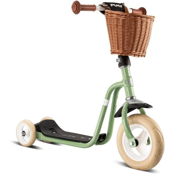 PUKY Scooter R1 Classic mit EVA-Bereifung retro green