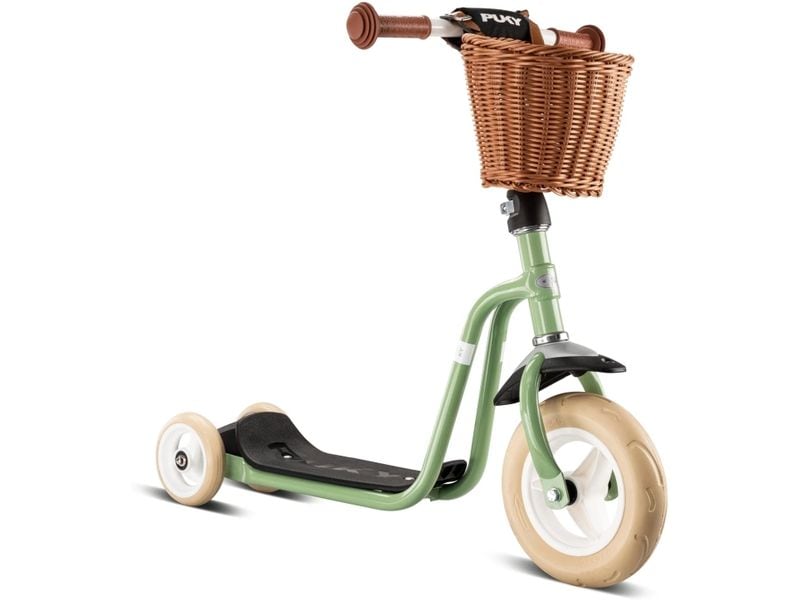 PUKY Scooter R1 Classic mit EVA-Bereifung retro green