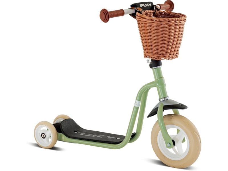 PUKY Scooter R1 Classic mit EVA-Bereifung retro green