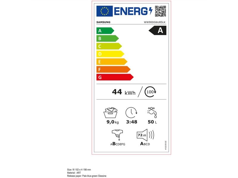 Samsung Waschmaschine WW90DG6U85LKU5 Links