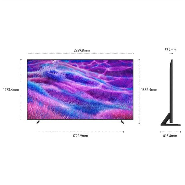 Samsung TV QE100QN80F 100'' QN80F Neo QLED 4K Mini LED AI TV, 2025