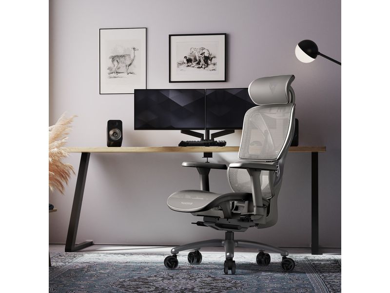 ThunderX3 Bürostuhl XTC-Mesh Grau