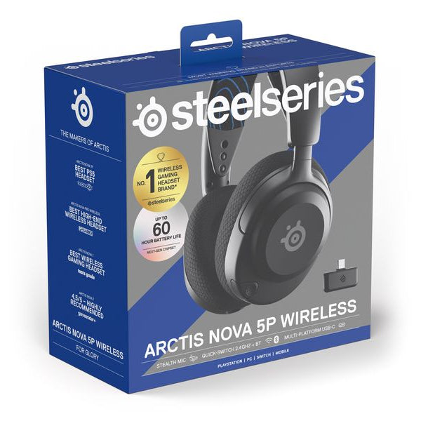 Steel Series Headset Arctis Nova 5P Wireless Schwarz