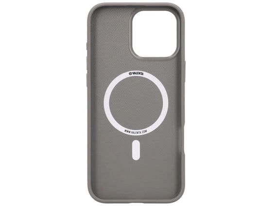 Valenta Back Cover Magsafe Style iPhone 16 Pro Max Grau