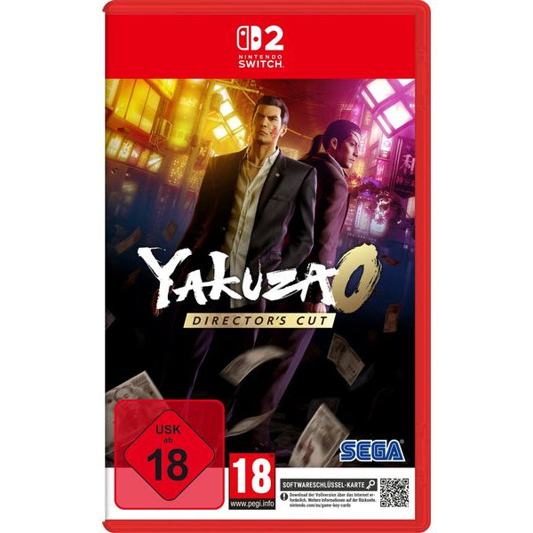 SEGA Yakuza 0 Director's Cut (Switch 2) (DE) (Game Key Card)