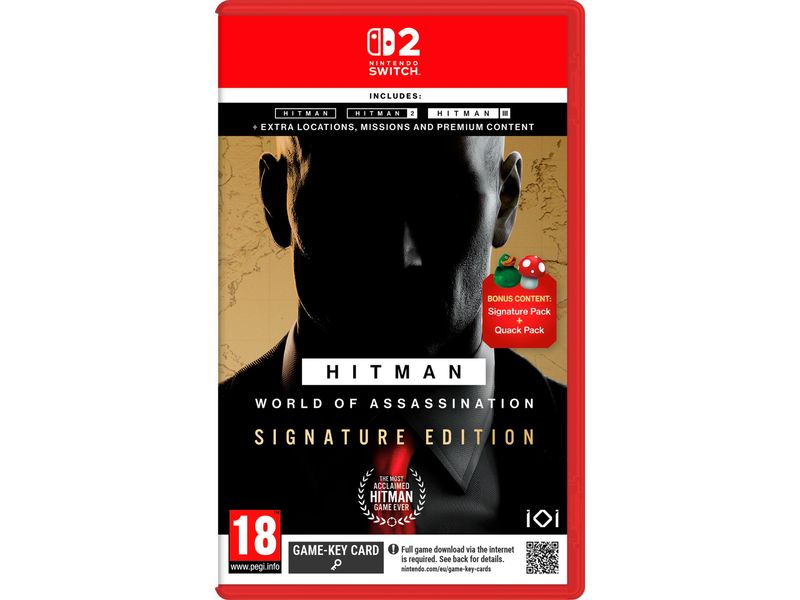 GAME HITMAN World of Assassination (Game Key Card)