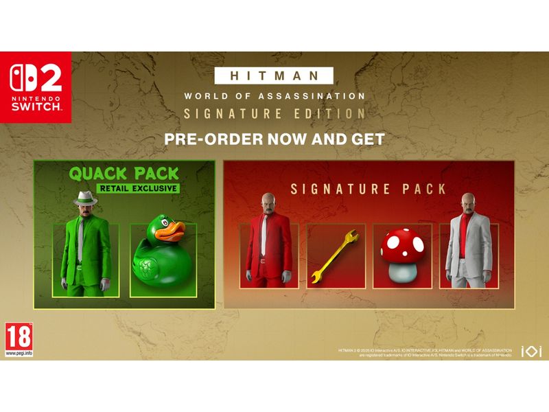 GAME HITMAN World of Assassination (Game Key Card)