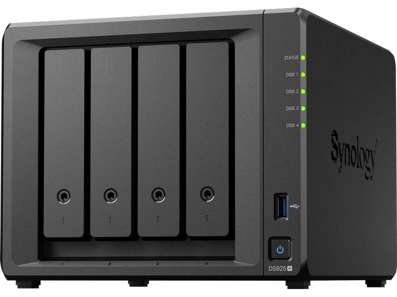 Synology NAS Diskstation DS925+ 4-bay Synology Plus HDD 32 TB
